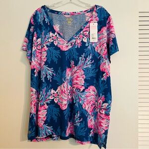 Brand New Lilly Pulitzer Meredith Tee